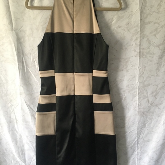 Gold and black mini dress - Picture 2 of 2